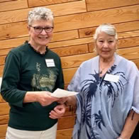 Shawano Womans Club donation recepient